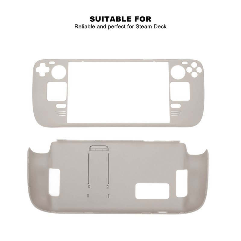 Kickstand Case for Steam Deck Hands Free Full Protection Fingerprint