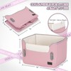 PETSFIT Dog Car Seats for Small Dogs, Portable Puppy Car