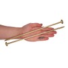 (Pack of 8) Galvanised Steel 8.0 x 280mm Yellow Wood