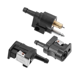 Hihaha 6E5-24305-06-00 Marine Boat Engine Fuel Line Connector Fittings for Yamaha 85HP 1989-1993 / 6mm Female Male Fuel Pipe Joint Comp Fitting/Durable /3 Pcs