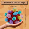 Larimuer Snuffle Ball for Dogs, Sniffing Carpet Snuffle Toy, Interactive