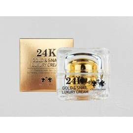 [Christ Chandin] 24K Gold Snail Elasticity Cream 50g x 2 / [크리스찬딘] 24K골드 스네일 탄력 크림 50g x 2개