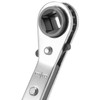 HOZEON 4 PCS HVAC Service Wrench Tools, Ratcheting Curved Wrench