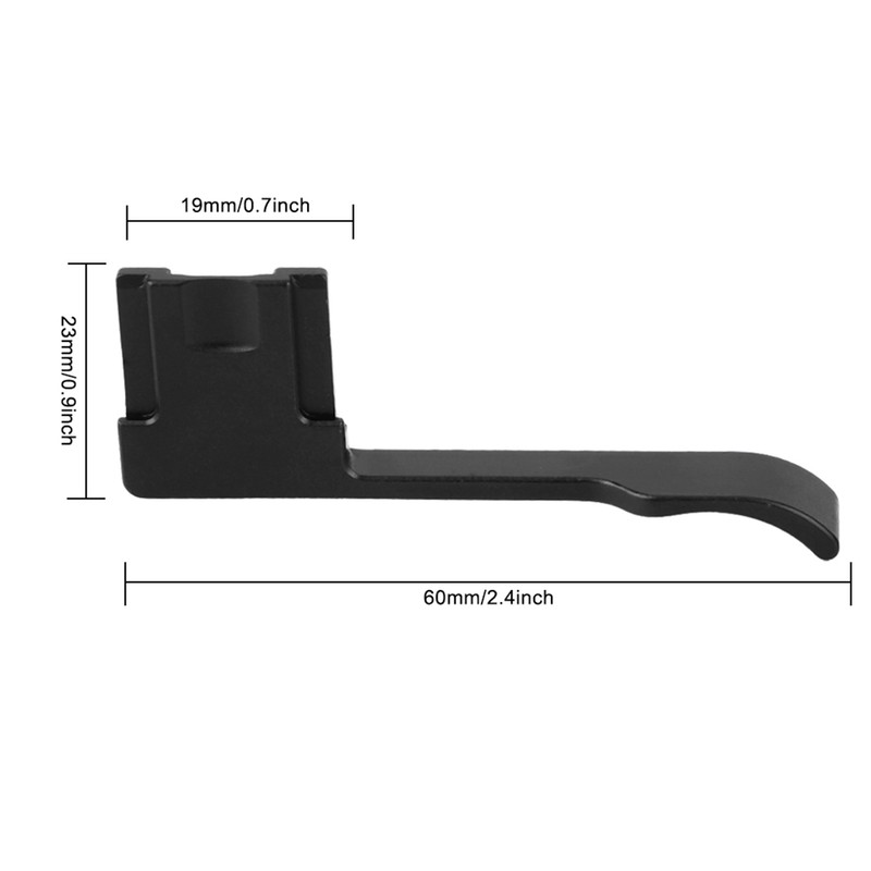 GR3 Aluminum Alloy Thumb Rest Up Hand Grip Replacement for