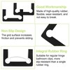 UFURMATE Gasket Replacement Kit for Hinges, 10 Sets of Shower