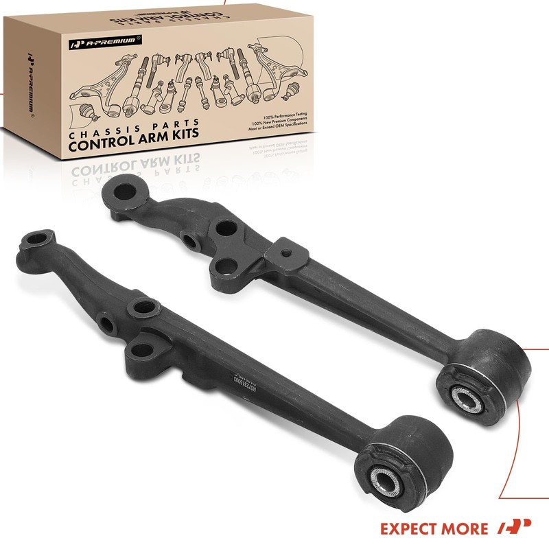 A-Premium 2 x Front Lower Control Arm, with Bushing, Compatible