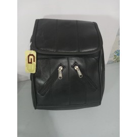 Unbranded LEATHER BACK PACK FASHIONABLE MEDIUM YET  PLENTY ROOM FOR ALL YOUR NEEDS