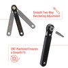 Bates Choice Mini Ratchet Set, 34 pcs, Cr-V Steel, 1/4"