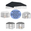Outdoor Dog Kennel Cover 4.2 ft x 4.2 ft Made