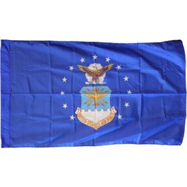 US Air Force Emblem 4'x6' Polyester Flag