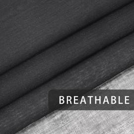 Black Valance 14 inches Long Sheer Curtain Valance Living Room Bedroom Kitchen Voile Transparent Valance Curtain Small Short Door Window Treatment 1 Panel Rod Pocket 90"x14"