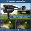 Lebenwell Solar Lights Outdoor, Motion Sensor Outdoor Solar Spotlights Waterproof,