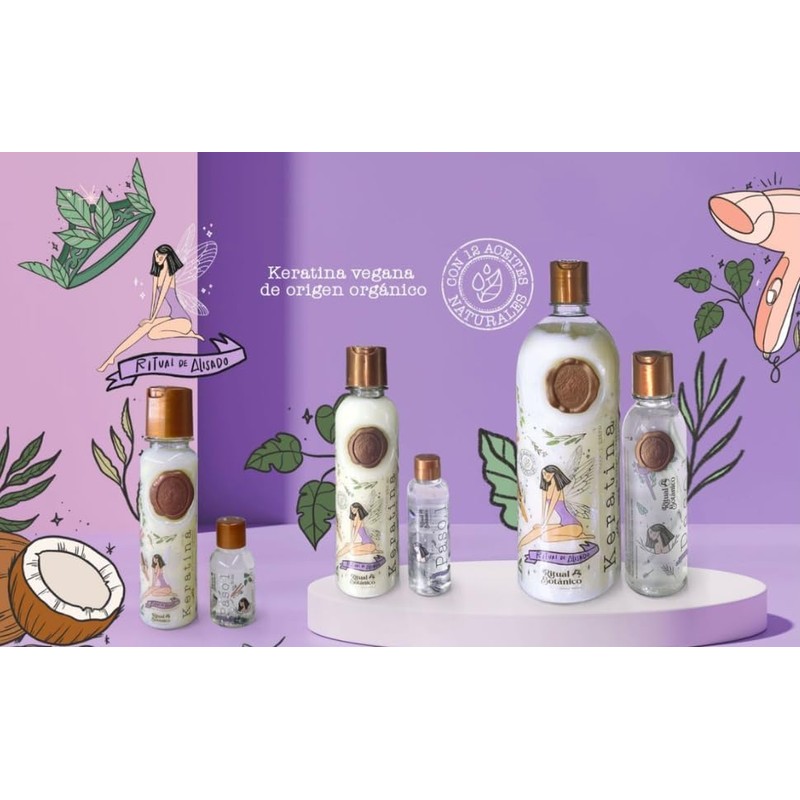 Keratina Capilar Origen Botánico 120 ml - Tratamiento Alisador