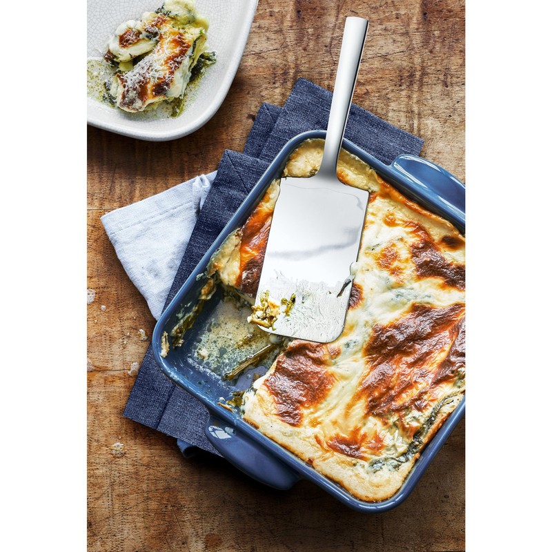 WMF Nuova Lasagneheber 25 cm, Pizzaheber, Cromargan Edelstahl poliert, spülmaschinengeeignet
