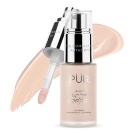 ‎Pür 4 in 1 Love Your Selfie Longwear Foundation & Concealer - LP6 Medium to Full Coverage Vegan Friendly Make Up Shades - 30ml