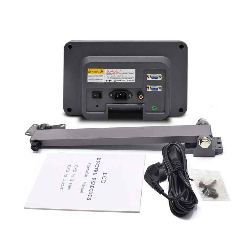 TOAUTO Digital Readout 2 Axis 3 Axis DRO Display Linear