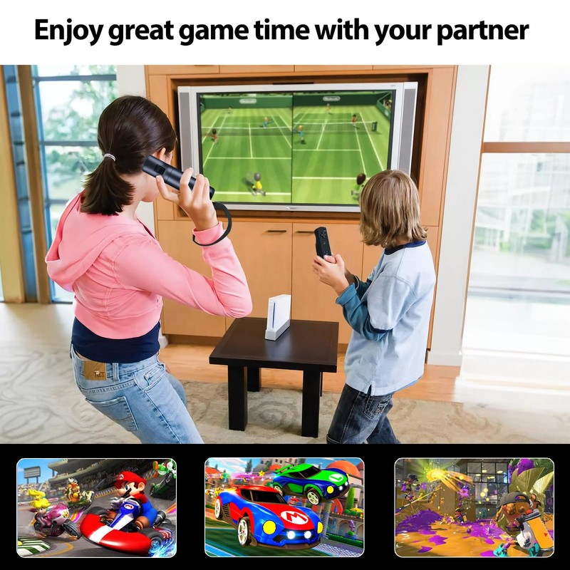 HZIME New Replacement Remote Control Compatible For Wii & Wii
