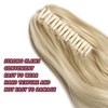 Synthetic Ponytail Extension Long Curly Ponytail Clip in Claw/Jaw Hair