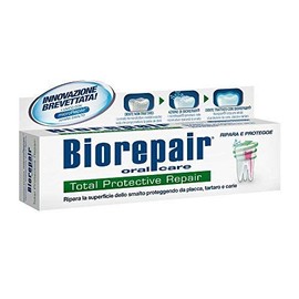 Biorepair: Total Protective Repair Toothpaste with microRepair * 2.5 Fluid Ounce (75ml) Tube * [ Italian Import ] by Biorepair
