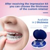 Custom Clear Retainers - Invisible Teeth Retainer for Adults &