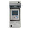 Single Phase Energy Meter LCD Backlit Display 35mm DIN Rail
