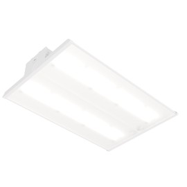 Lithonia Lighting I-Beam LED High Bay Light, Ceiling Lighting Fixture, Adjustable 12000/16000 Lumens, Selectable 4000K/5000K, Dimmable LED Work Light, MVOLT 120-277V (IBE ALO21 MVOLT SWW9 80CRI DWH)