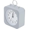 Reloj Despertador Retro Vintage Silencioso con Luz Nocturna y Diseño