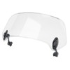Motorcycle Windscreen Adjustable Clip On Windshield Universal Wind Deflector for