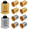 10 Pack E14 to E12 Adapter Converter, E14 to E12