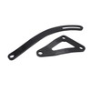 2pcs/Set Black Steel SBM Alternator Bracket Triangle Shaped Bracket Compatible