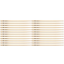 Vater Hickory Manhattan 7A Wood Tip Drum Sticks (12 Pair Bundle)