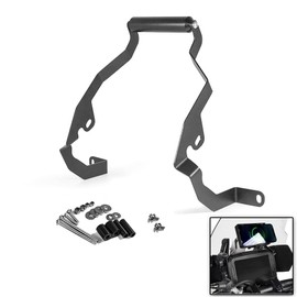 YHTIMIOX Motorcycle GPS Navigation Bracket Phone Holder Fork Stem Mount Bracket Harley RA1250 Pan America 1250 S 21-