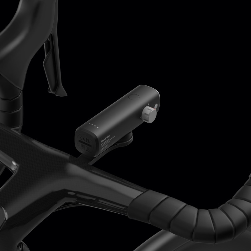 Bookman Volume 800 Rechargeable Bicycle Light | Black