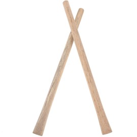 Hakidzel Hoe Wood Handle 2pcs Solid Wood Handle Replace Hammer Garden Tool for Hoe Rake Shovel Broom Axe