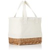 HEADS BNR-KCB2-S Insulated Bag with Basket Bonheur Eco Bag, White,