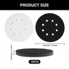 Framad 10PCS 5 Inch 8 Holes Foam Sanding Pads for