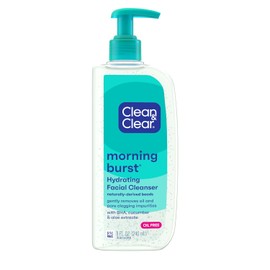 Clean & Clear Morning Burst - Limpiador facial, Limpiador facial hidratante, Paquete de 1