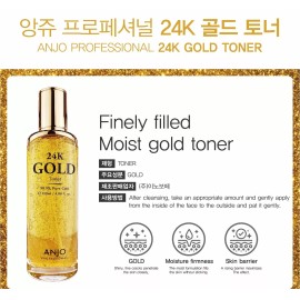 Anjo Professional 24K Gold Toner (120 ml/4.06 fl.oz)