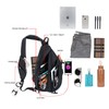 TurnWay Water-Proof Sling Backpack/Crossbody Bag/Shoulder Bag for Travel, Hiking, Cycling,