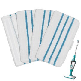 4Pack Steam Mop Pads Replacement for Black+Decker Steam Mop SM1600, SM1610, SM1620, HSM13E1, HSMC1300FX, HSMC1321, HSMC1361SG Cleaner Black and Decker Steam Mop Replacement Pads