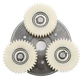 E Bike Motor Gear Clutch Kit, 36T Planetary Nylon Motor Gear Clutch Kit for Electric Bike, 500 W Accessories for Conversion of Electric Bikes