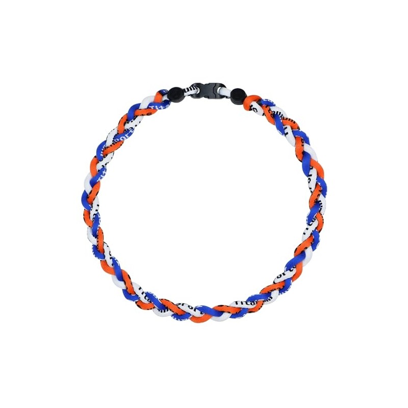 SUPBOMM Baseball Rope Necklaces, League Team Colors Braided Necklace, Baseball