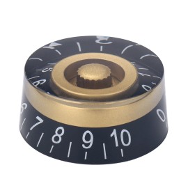 Unbranded 4Pcs Acrylic Electric Guitar Bass Speed Volume Tone Control Knobs Fit LP Guitar