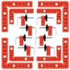 16pcs Right Angle Clamp Set, 90 Degree Clamp,Positioning Squares, 3inch