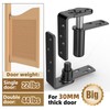 Saloon Door Hinges, Double Action Spring Hinge Self Closing, Heavy