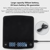 2kg Electronic Coffee Scale ABS PC 1200mah LED Display Rechargeable
