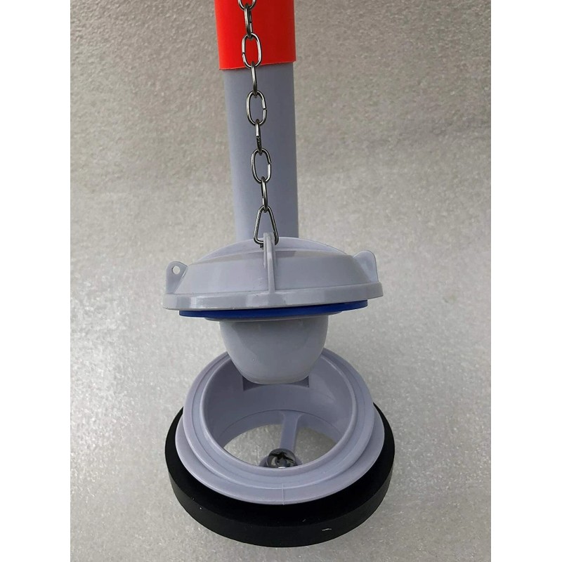 NUFLUSH Torbeck 2.5 in. One Piece Toilet Flush Valve, Adjustable