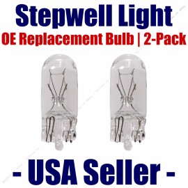 Eiko Stepwell Bulb 2pk OE Replacement Fits - Listed Volkswagen Vehicles - 2825