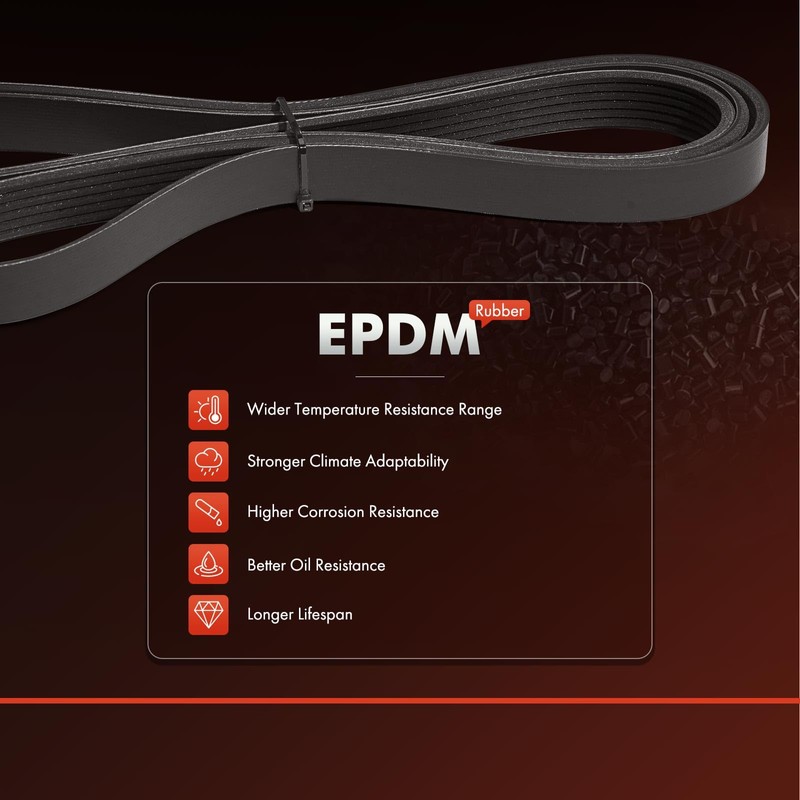 A-Premium Engine Serpentine Drive Belt Compatible with Suzuki Grand Vitara