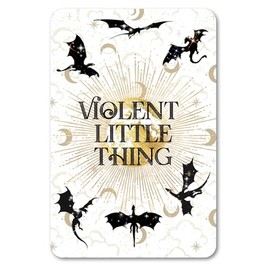 Cardstock Paper Insert for Kindle | Dragon Fantasy Stickers | Kindle Insert for Clear Case | Booktok Bookish Kindle Decor | Romantasy Book Gifts for Women (Kindle Basic 6 inch)